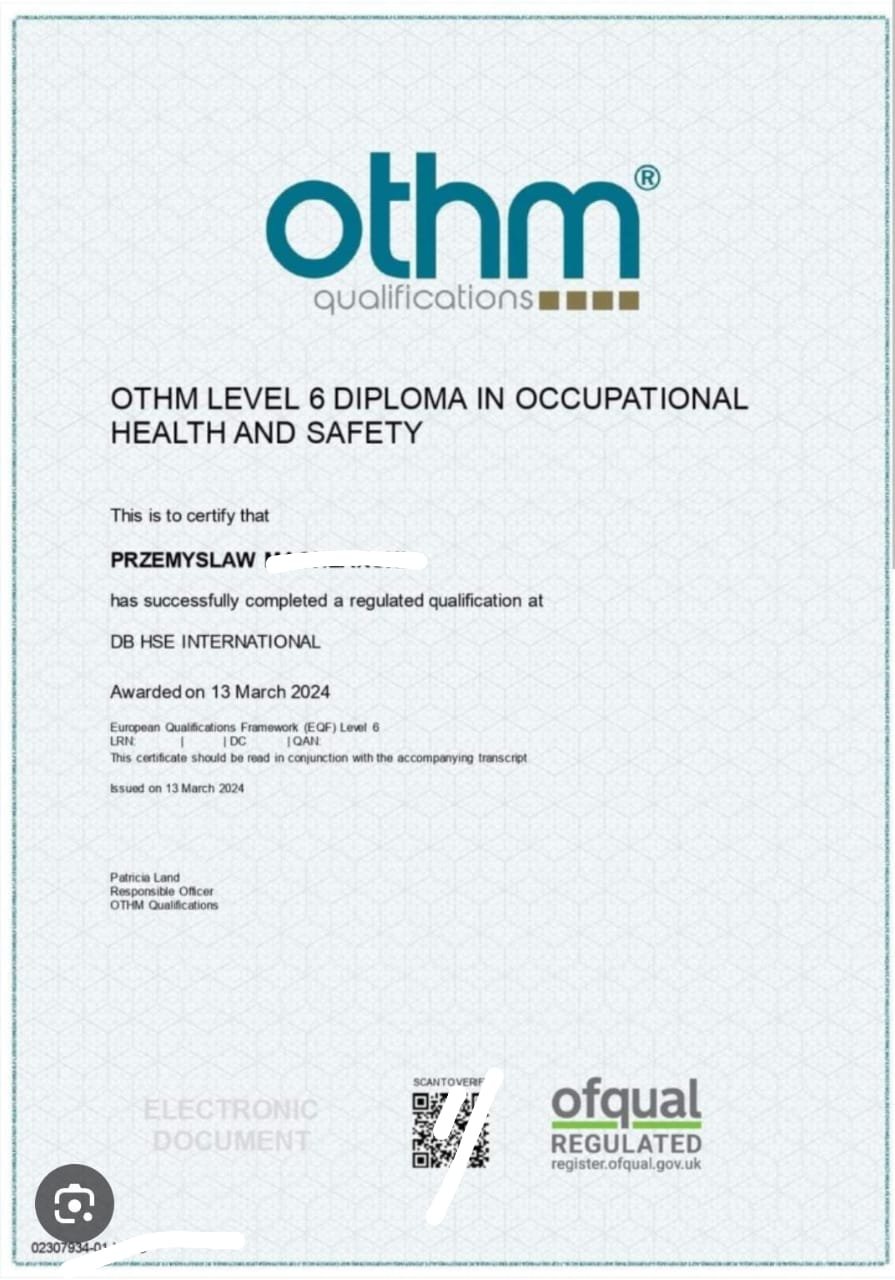 OTHM Level 6
